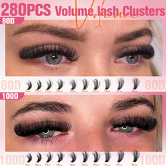 EYDEVRO precision lash tweezers ensure neat, controlled cluster placement