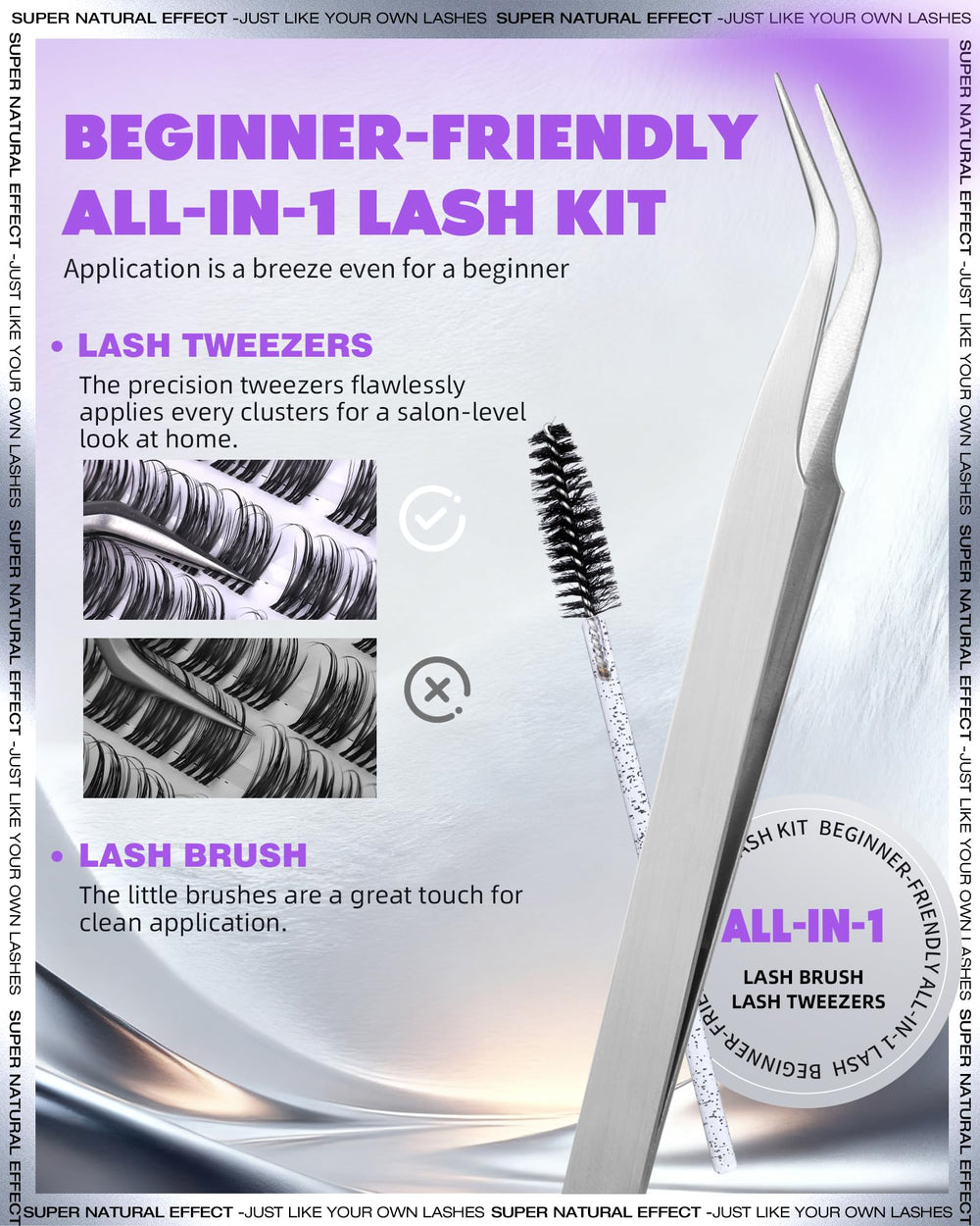 EYDEVRO precision tools support at-home lash extensions with confidence.