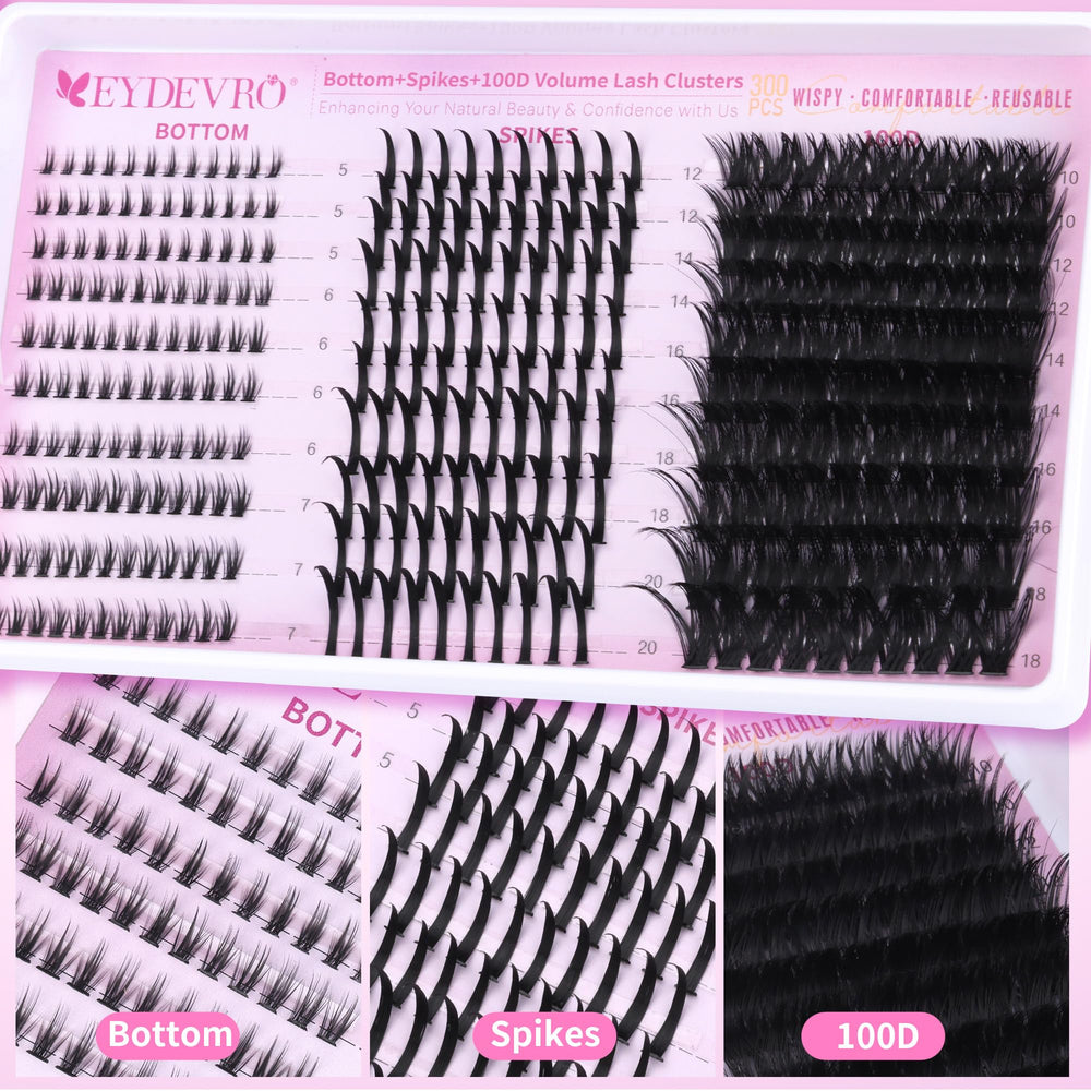 EYDEVRO precision lash tools for easy, quick at-home application