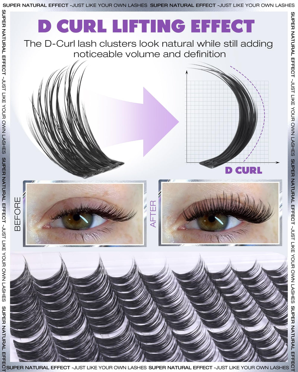 White lash bond and seal drying clear for neat lash lines
