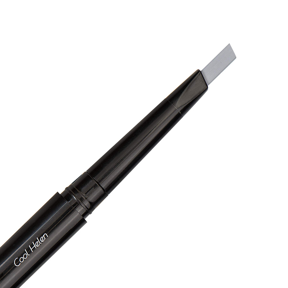 Eye Embrace Cool Helen with diamond wedge applicator for precise brow definition.