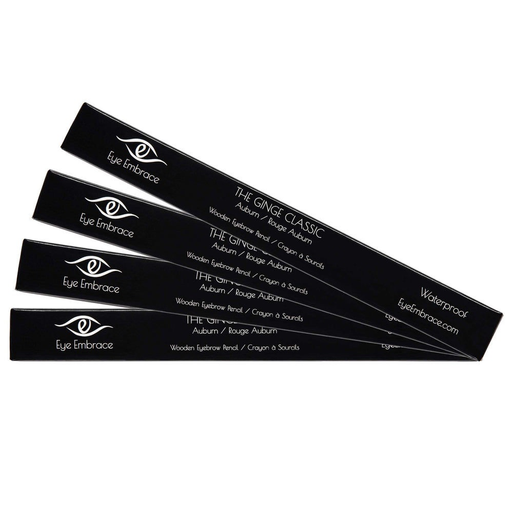 Eye Embrace Ginge Classic brow application on real brows.