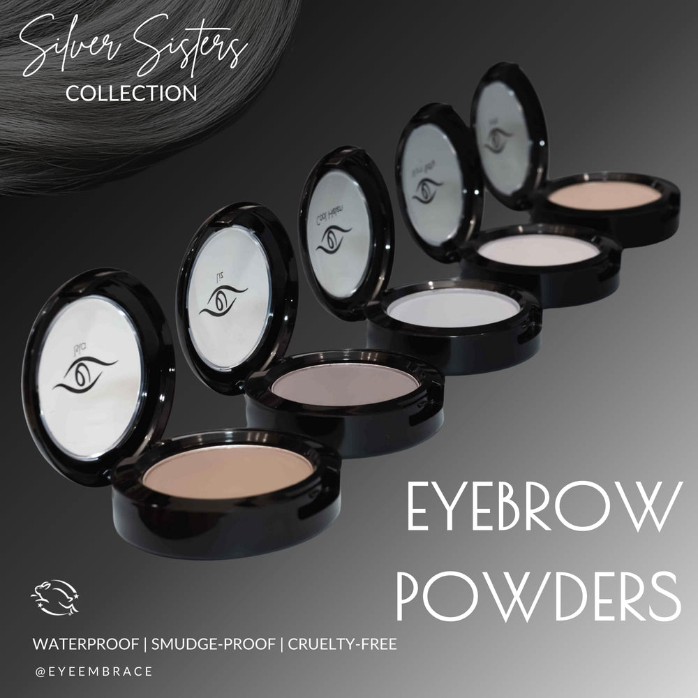Eye Embrace application brush stroke demonstrates easy brow filling.