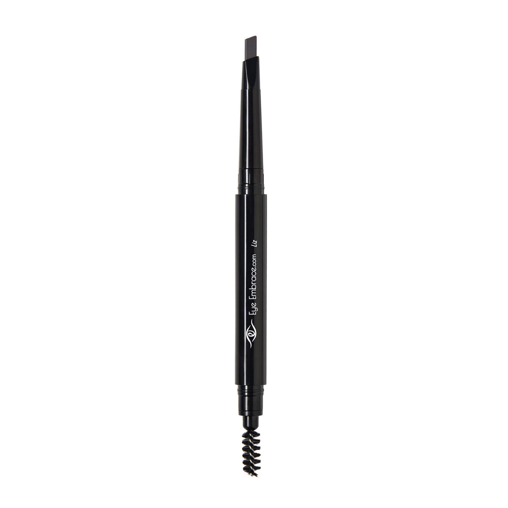 Eye Embrace Liz gray-hair-friendly shade complements salt-and-pepper hair.
