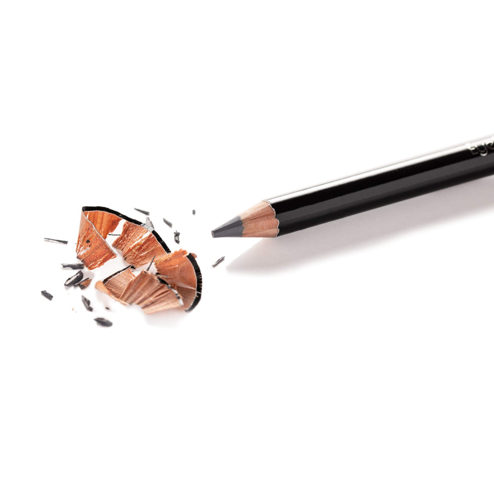 Eye Embrace Warm Betty Classic pencil close-up showing a smooth tip for natural brow definition.
