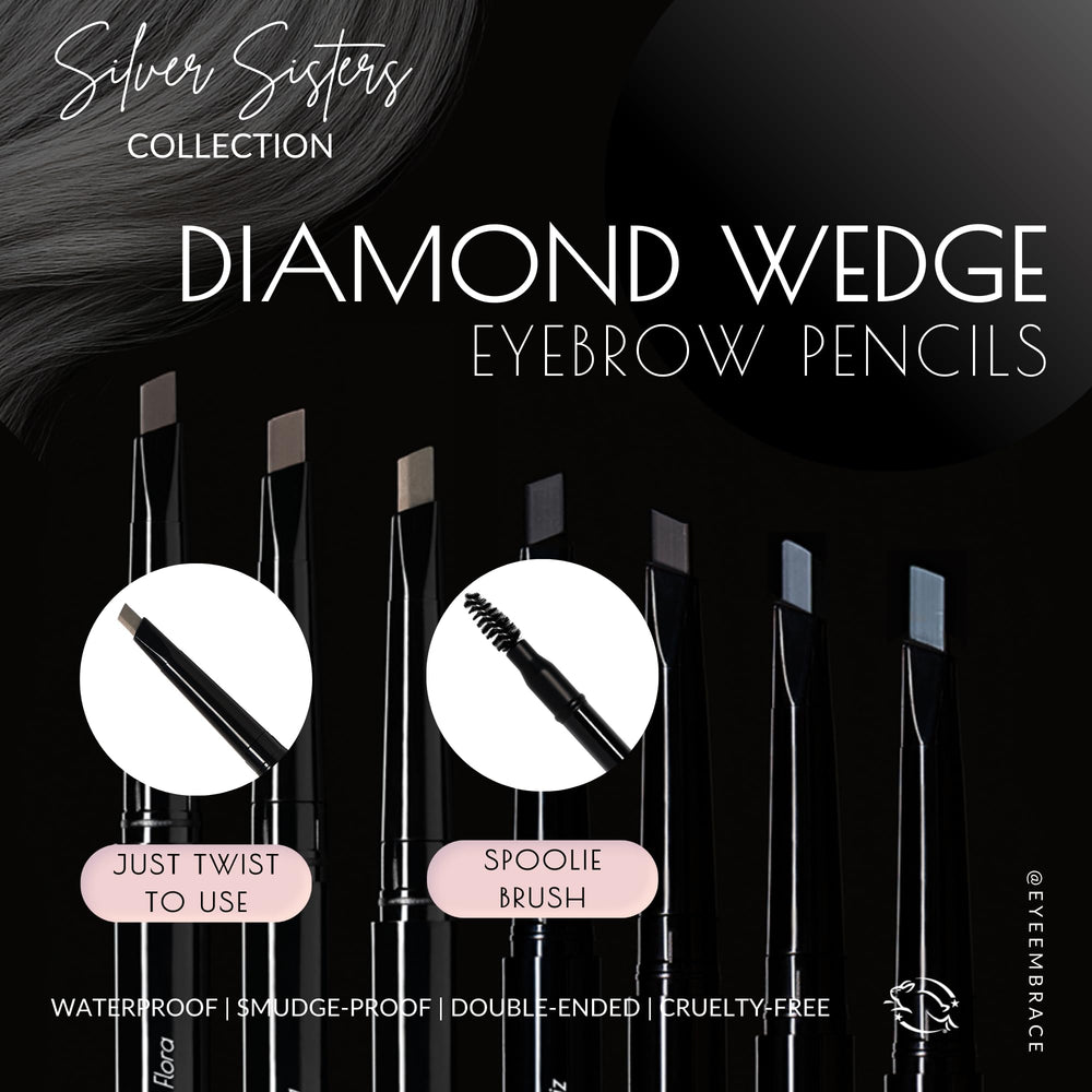 Eye Embrace Warm Betty diamond wedge tip defines brows with controlled strokes.