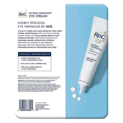 Eye See RoC Line Smoothing Eye Cream closeup shows under-eye rejuvenation potential.