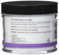 EzFlow quick-set powder bottle image showing fast drying benefits for nails