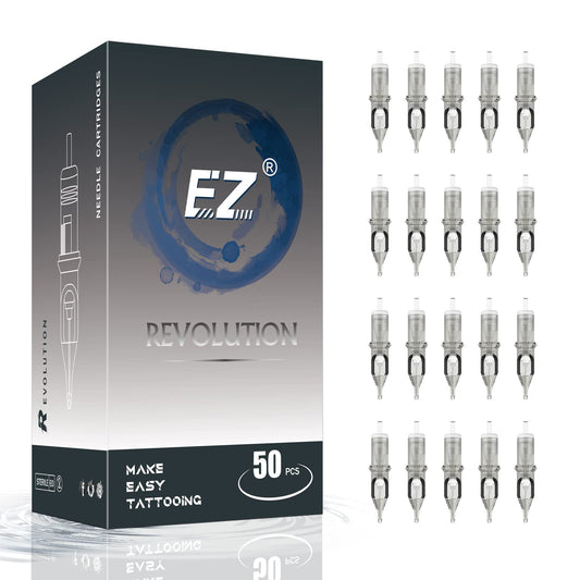 EZTat2 cartridge needle set in packaging for easy inventory.