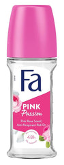 Fa 3-pack Pink Passion roll-on for travel and gym, pink-passion-roll-on emphasis