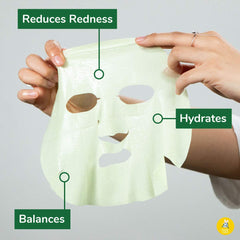 FACETORY Centella asiatica extract supports balanced, hydrated skin.