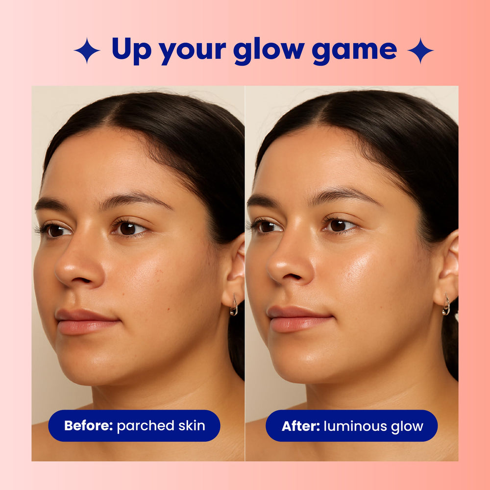 FaceTory Glow Serum Ceramides detail highlights barrier-supporting ingredients