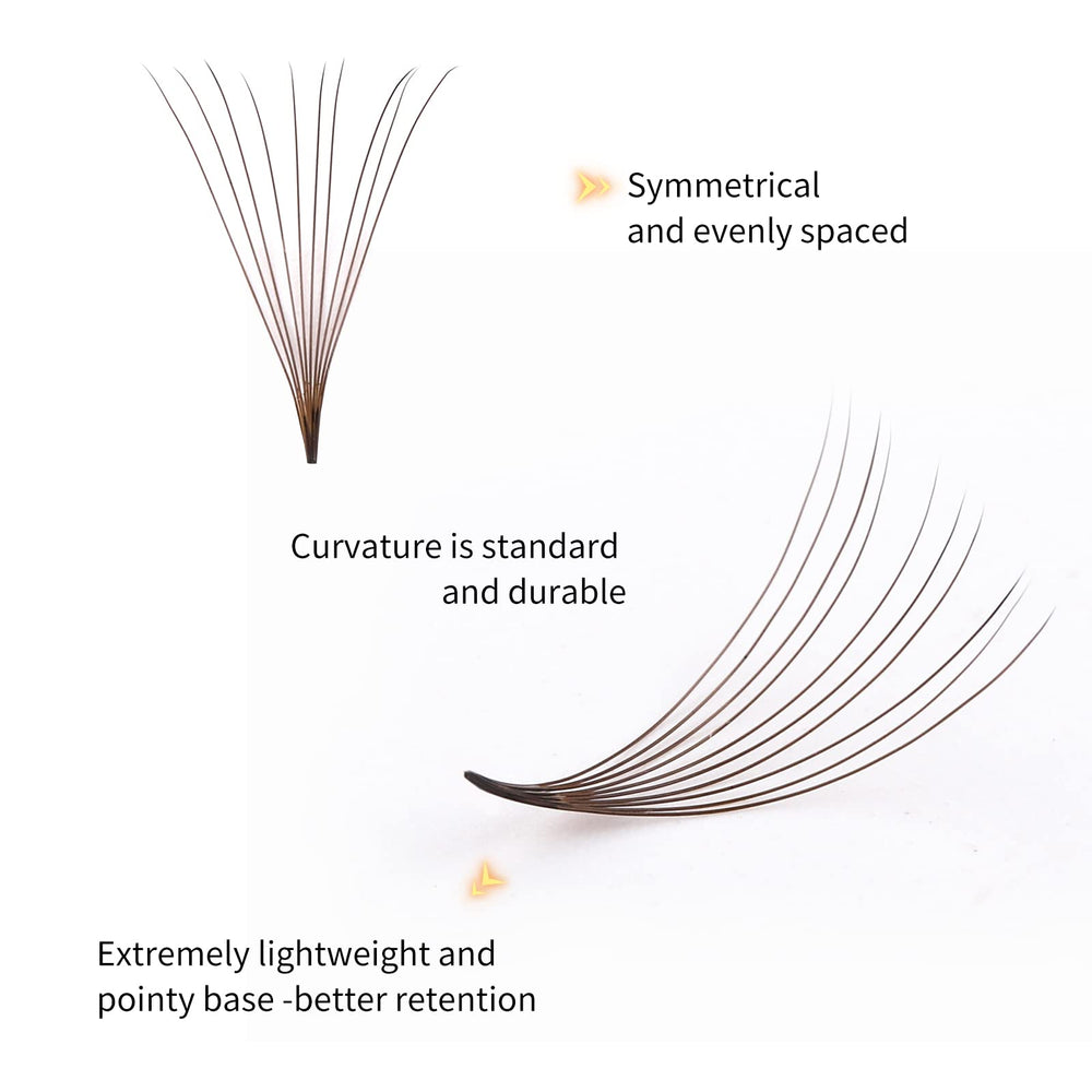 FADLASH brown mix lashes with varied lengths for versatile looks