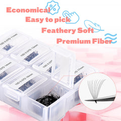FADLASH cluster lashes tweezers for precise, easy placement.