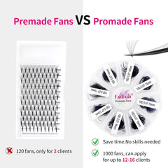 FADLASH color-mixed premade fans support versatile looks and styles.