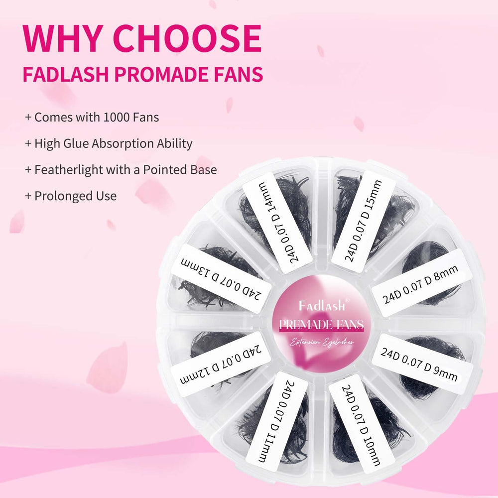FADLASH matte black base promotes seamless lash blends