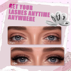 FADLASH glue-free lashes designed for comfortable all-day wear
