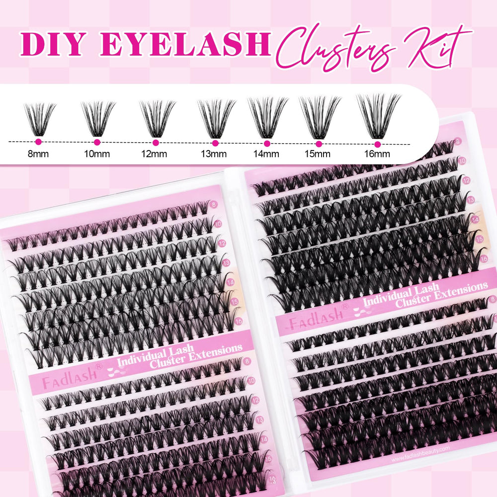FADLASH precision tweezer shown for easy placement during application.