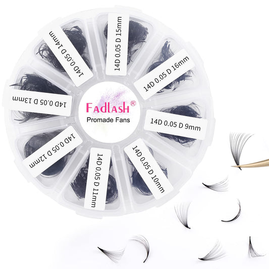 FADLASH premade fans 1000pcs pack for budget-friendly eyelash extensions