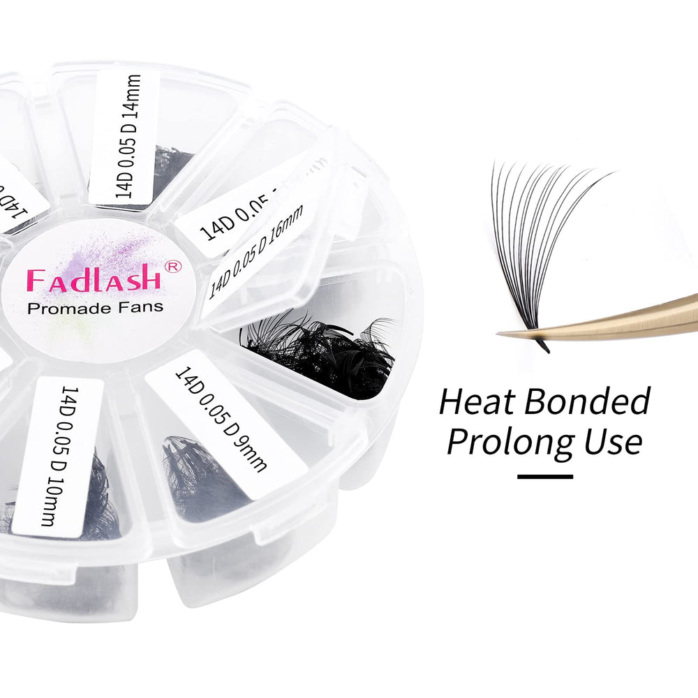 FADLASH thin-base premade fans provide comfortable wear and quick natural-to-dramatic looks