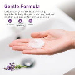 fafortune Verbena travel shaving cream mini sachet for quick daily use