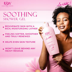 FAIR & WHITE So White pomegranate extract closeup highlights antioxidant-inspired notes.