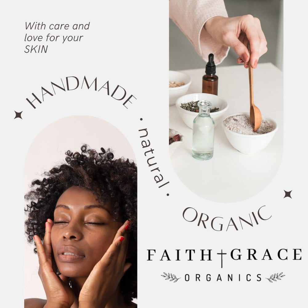 Faith and Grace Wild Yam Cream in hand demonstrates easy daily application.