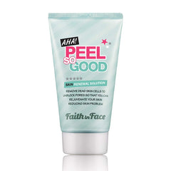 Faith in Face AHA Peel So Good bottle pour showcases premium packaging for daily exfoliation