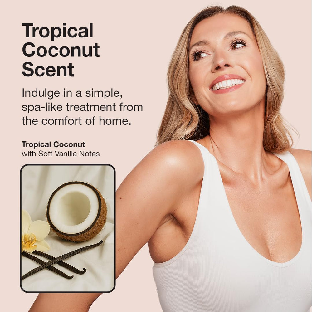 Fake Bake Flawless Coconut serum body application for head-to-toe glow