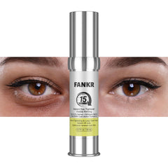 Fankr 15-Second Eye Lift Cream application showing instant eye tightening.