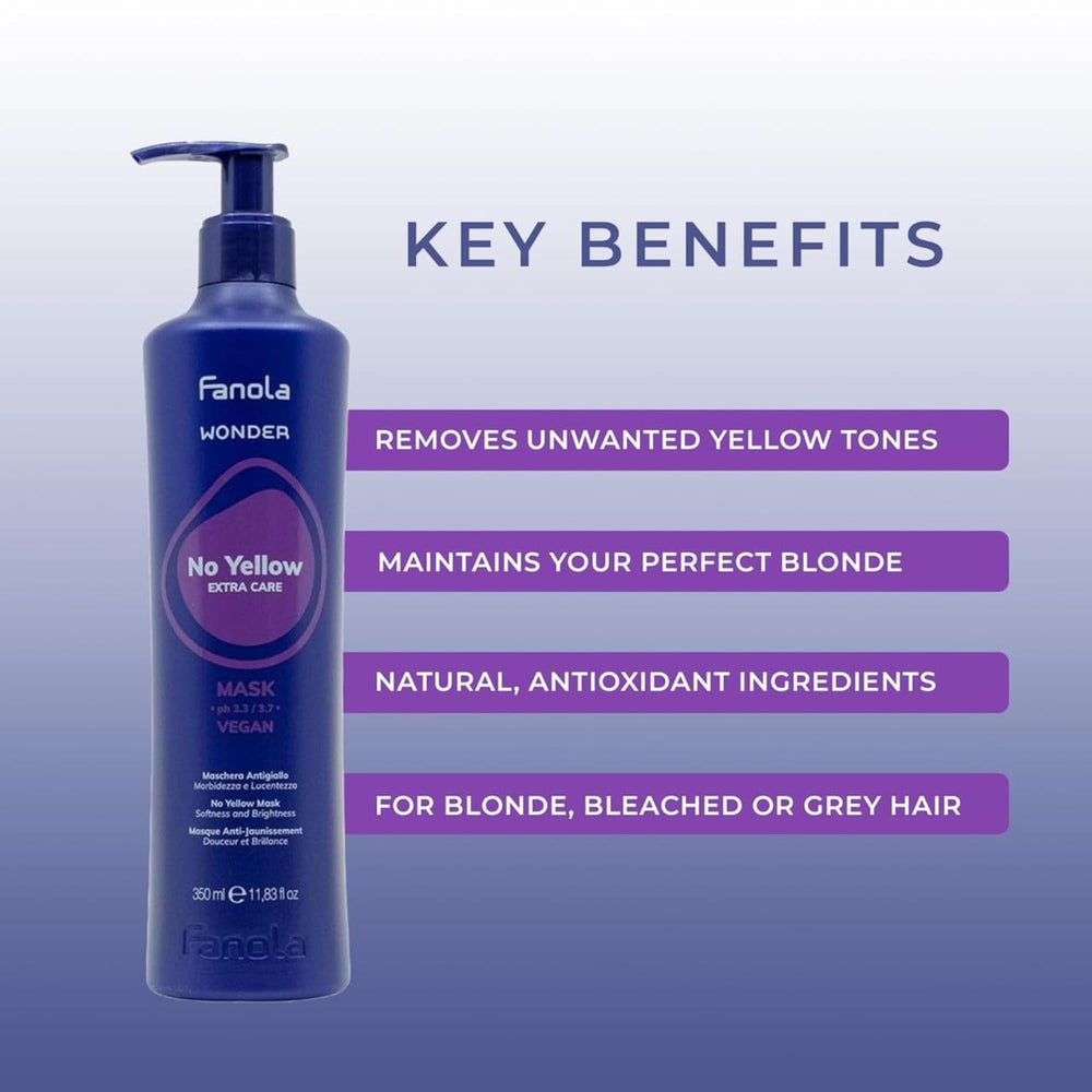 The mask provides hydrating conditioning for smoother, shinier hair strands.