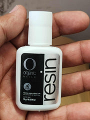 Fantasy Nails clear resin glue ideal for nail repairs and extensions with long-lasting hold.