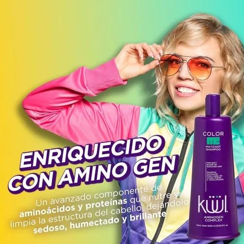 Fantasy Nails Kuul Matizant Shampoo bleached-hair care maintains vibrancy