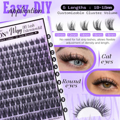 FanXiton DIY lash extension kit enables easy home application