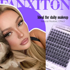 FanXiton lash tweezers for precise placement
