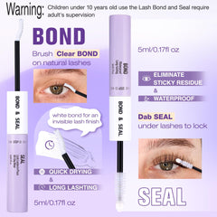 FanXiton waterproof lash clusters resist daily wear