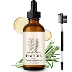 Fari Oil Hair Growth Oil bottle with a lightweight formula for all hair types and scalp care