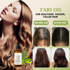 Herbal infusion in Fari Oil with tea tree for scalp care