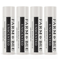 Year-round use of Farm & Bee lip balm for comfortable lips