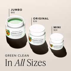 Farmacy Green Clean pairs with cleanser for a double cleanse.