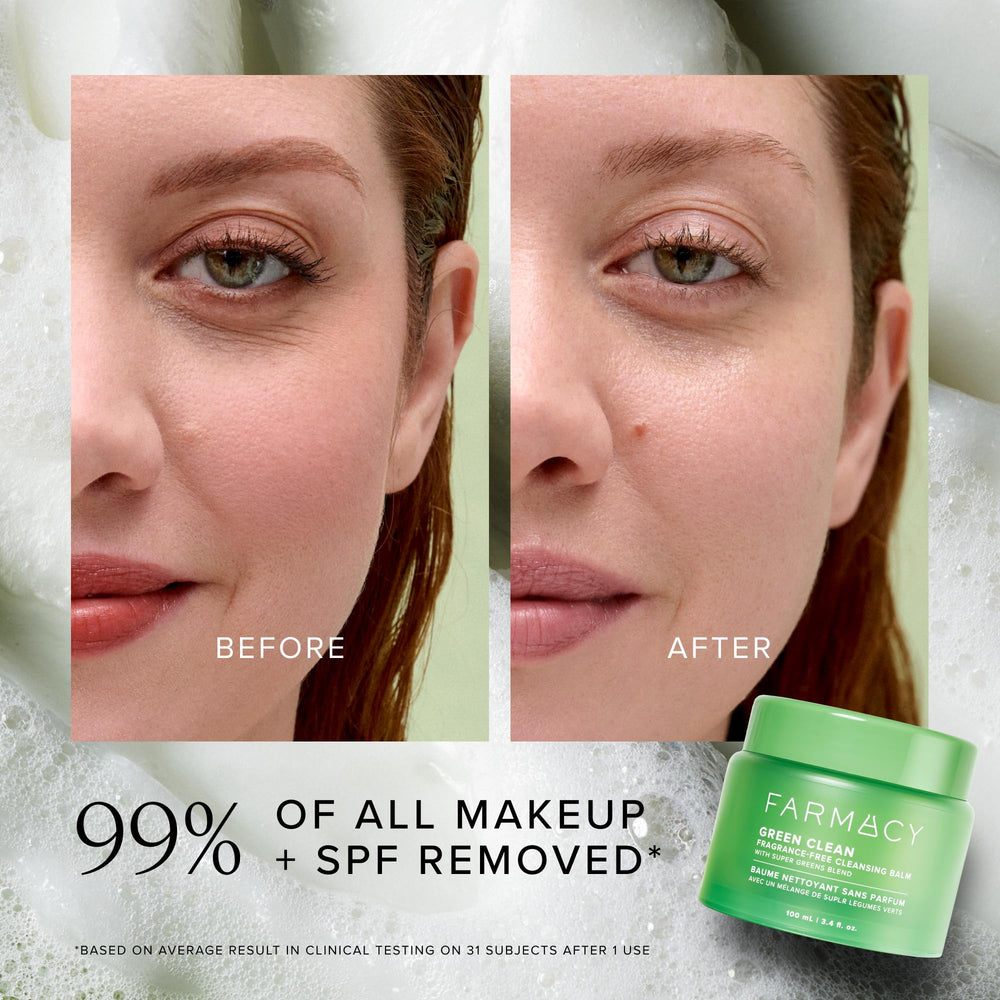 Farmacy Green Clean sunflower oil nourishes while removing makeup