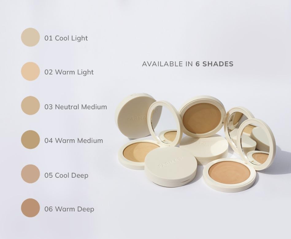 FARMASI BB All-in-One Powder features a smooth texture for easy blending.
