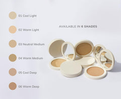 FARMASI BB All-in-One Powder features a smooth texture for easy blending.