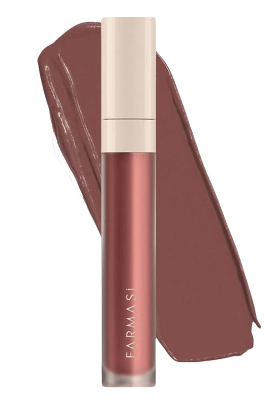 FARMASi Perfect Rose lipstick-application for precise, smooth lips.