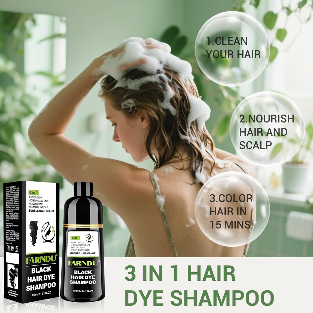 Farndu Ammonia-Free Formula offers a gentler dye experience.