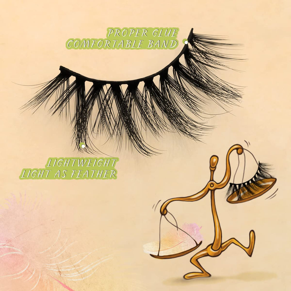 FARRED durable lashes retain shape and reusability up to twenty uses.