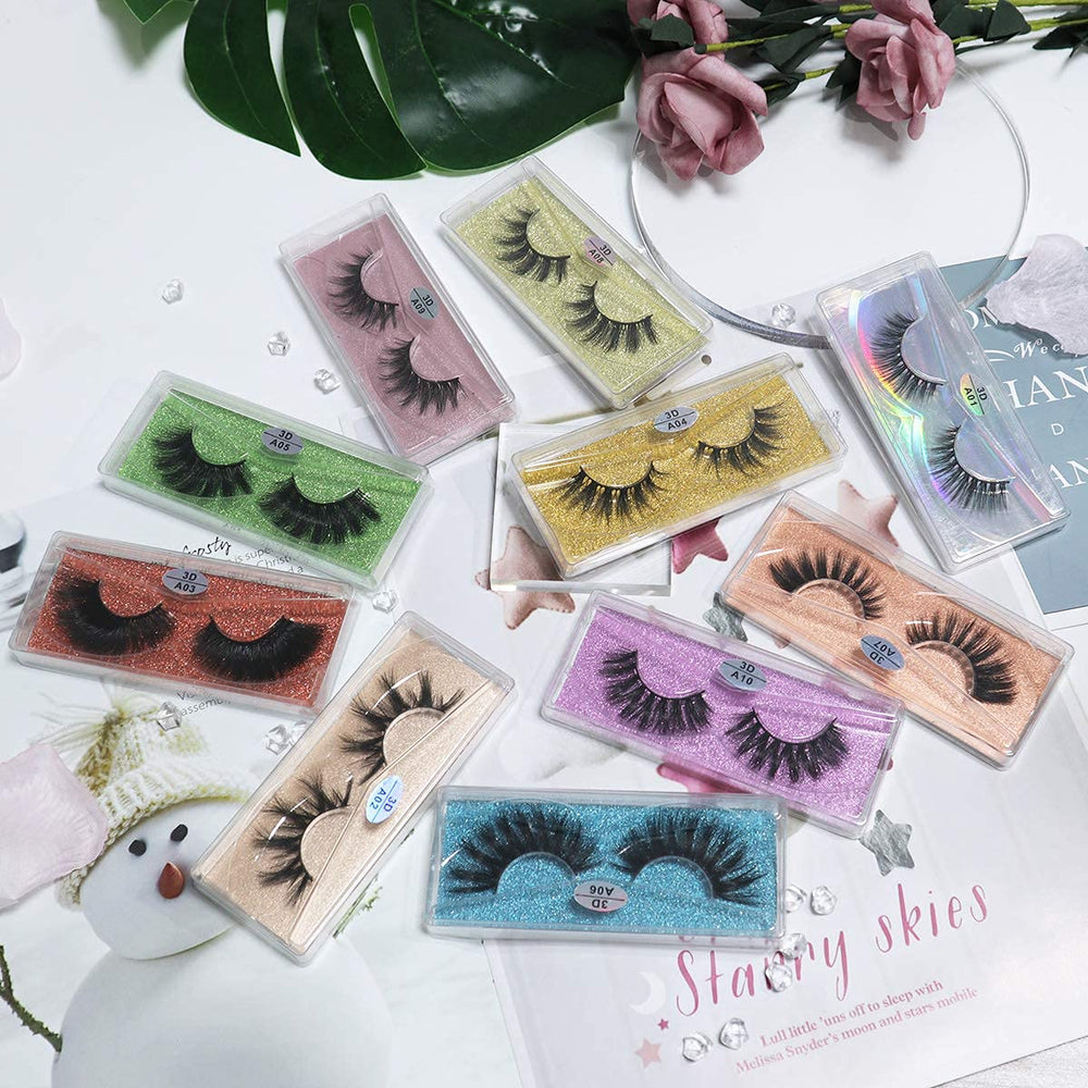 Farred durable lashes reusable up to twenty wears with careful cleaning.