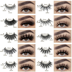 Farred ten styles set helps you switch between natural to dramatic looks.