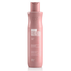 Fashion Gold Shampoo bottle front reveals branded packaging for sleek styling