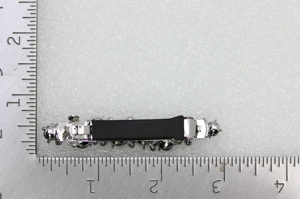 Faship Imitation platinum zinc alloy barrette complements bridesmaid ensembles